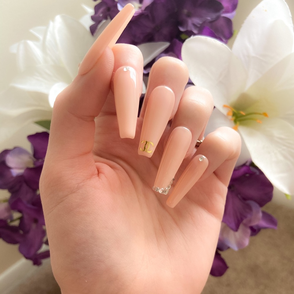 Luxury Nude Press-On Nails